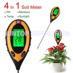 4 in 1 Multifunctional soil ph meter